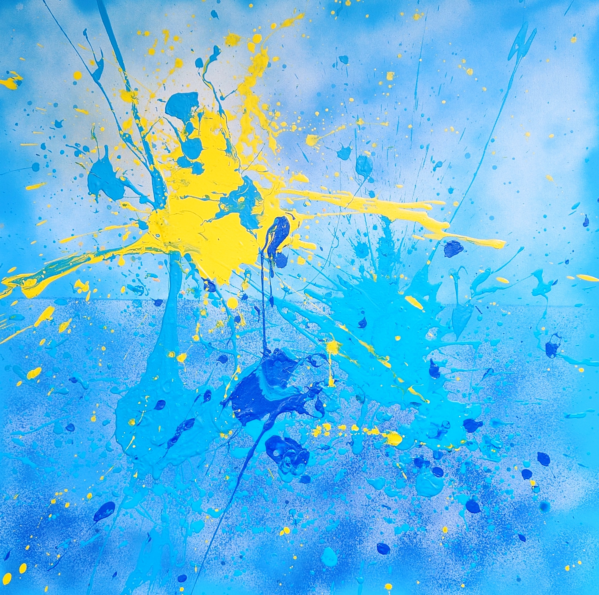 First sunrays in the morning